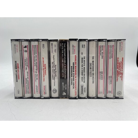 Symphonies Concertos Orchestras Beethoven Bolero Vivaldi 12 Cassettes